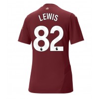 Manchester City Rico Lewis #82 Rezervni Dres za Ženska 2024-25 Kratak Rukav